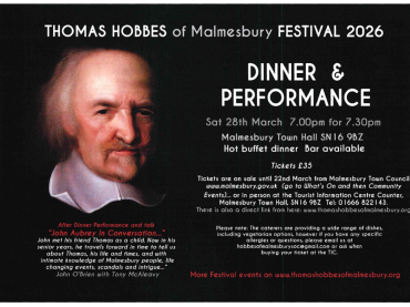 Thomas Hobbes Festival - Dinner & Performance